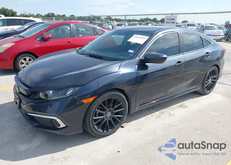 2020 Honda Civic Lx z USA, uszkodzony, nr VIN 19XFC2F62LE024451